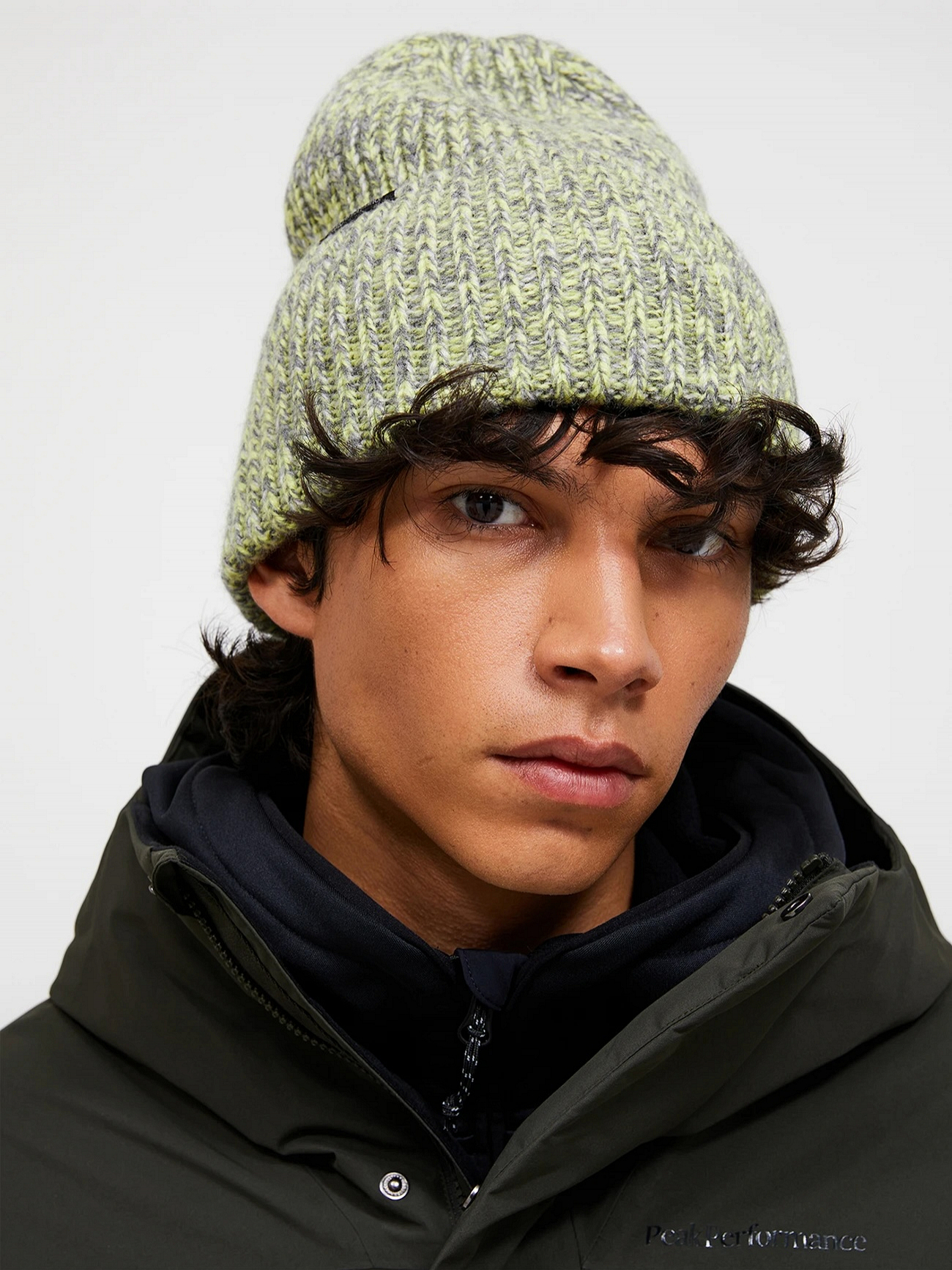 Mason Rib-Knit Hat FW25 - OSFA / ANTARCTICA/CRYSTAL GREEN